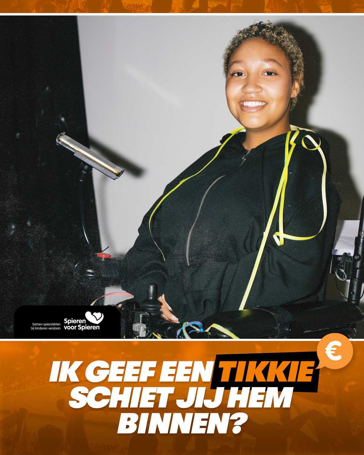 Tikkie Campagne met Jenell.