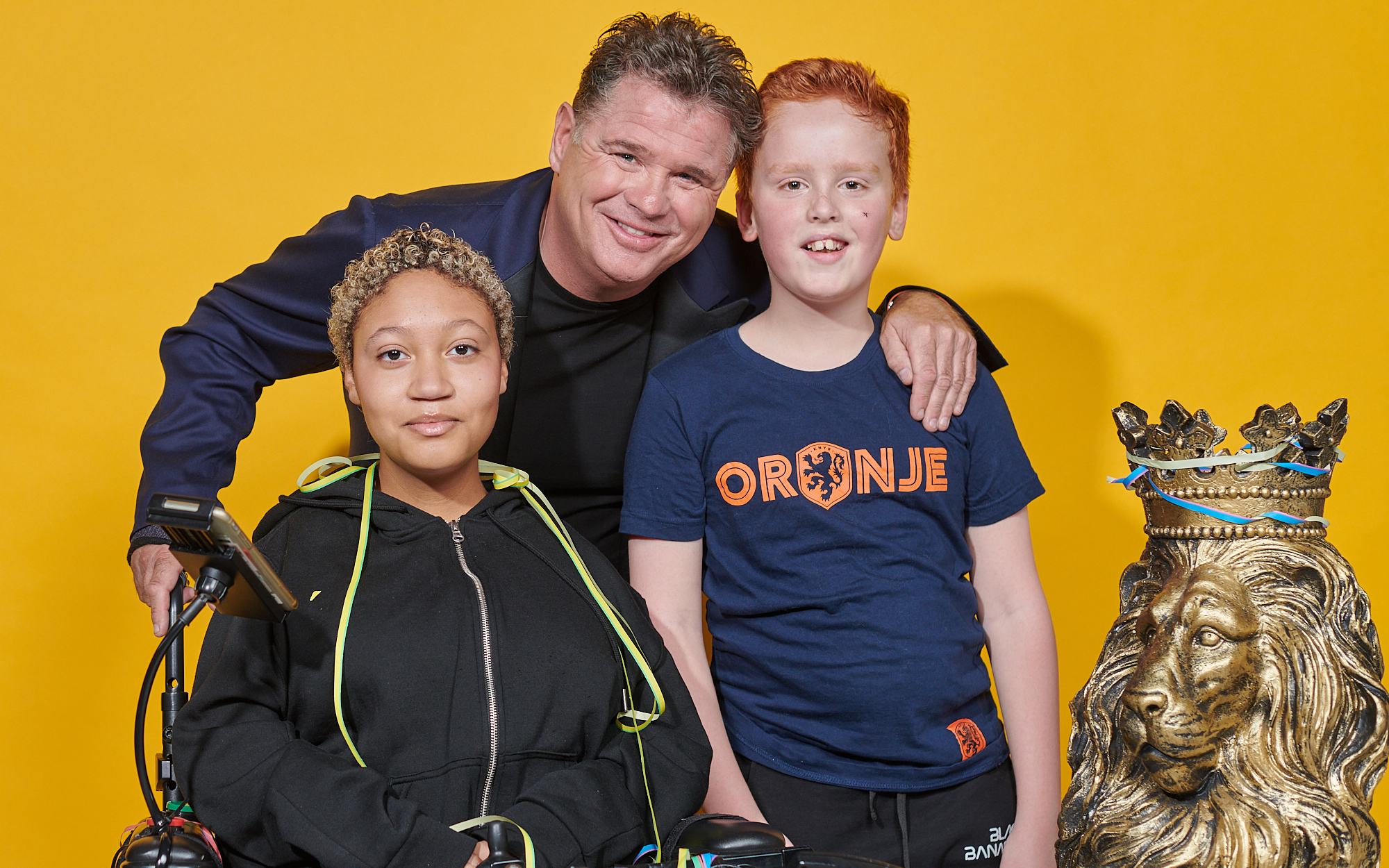 Wolter, Thijs en Jenell